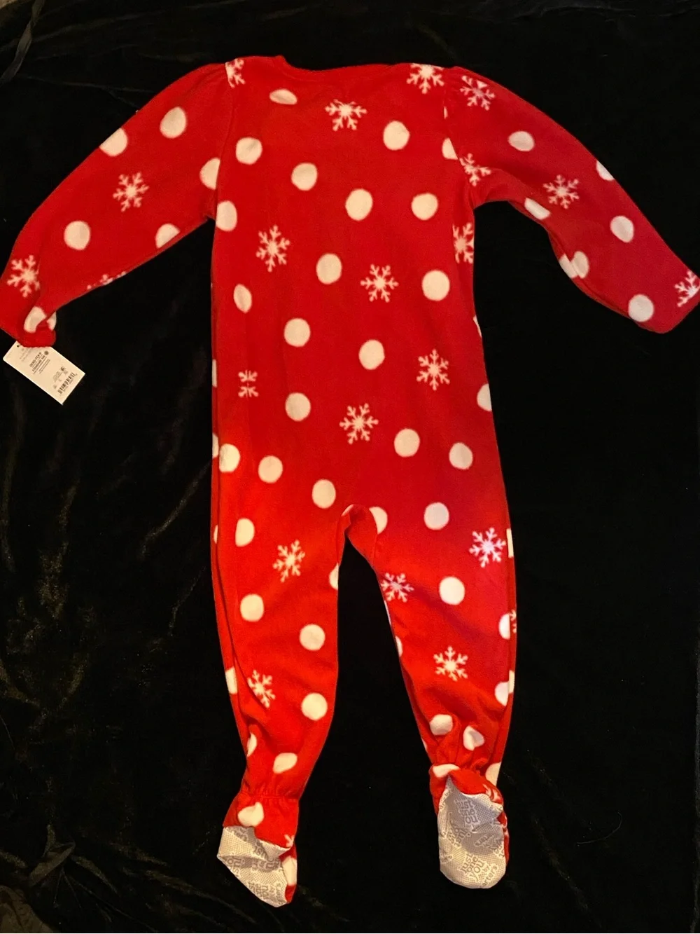 Just One You by Carter's Red 3T Holiday Fleece Snap Pajamas